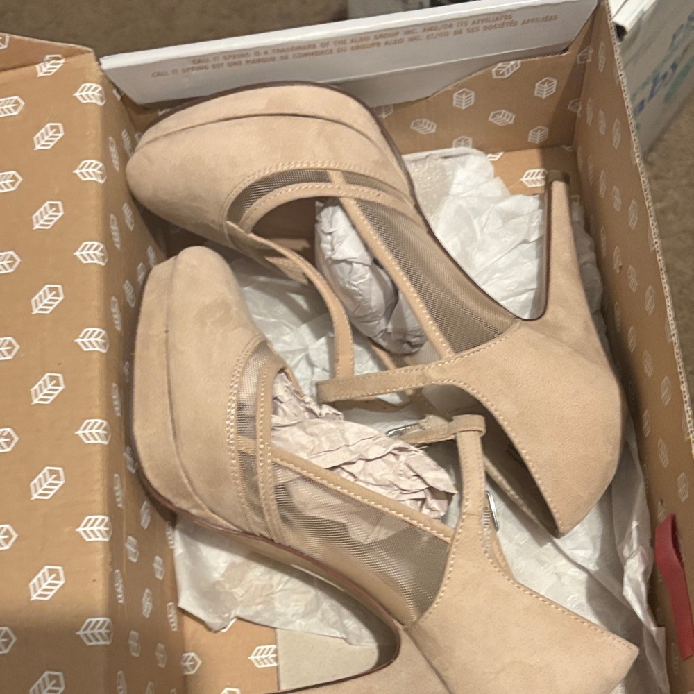 Call It Spring Nude Heels